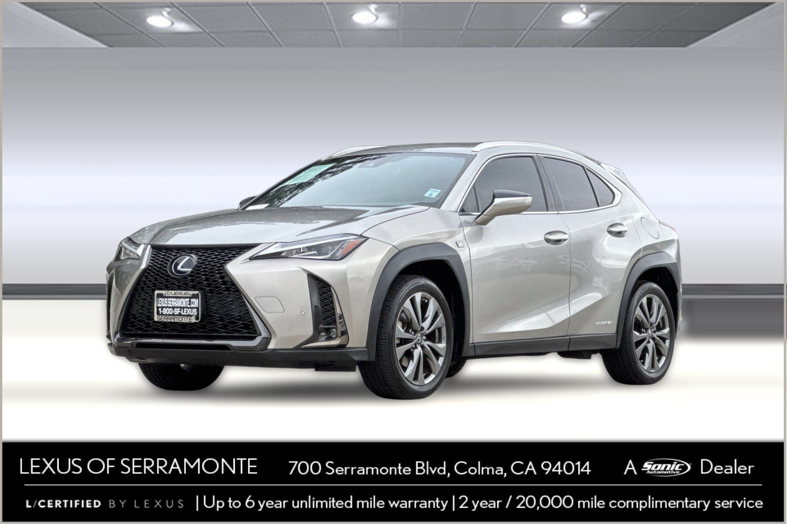 Certified 2021 Lexus UX 250h F Sport w/ Accessory Package (Z2)