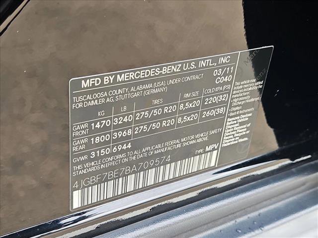 Used 2011 Mercedes-Benz GL 450 4MATIC image 29