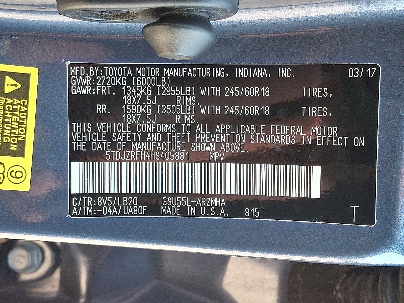 Used 2017 Toyota Highlander XLE AWD/4WD image 27