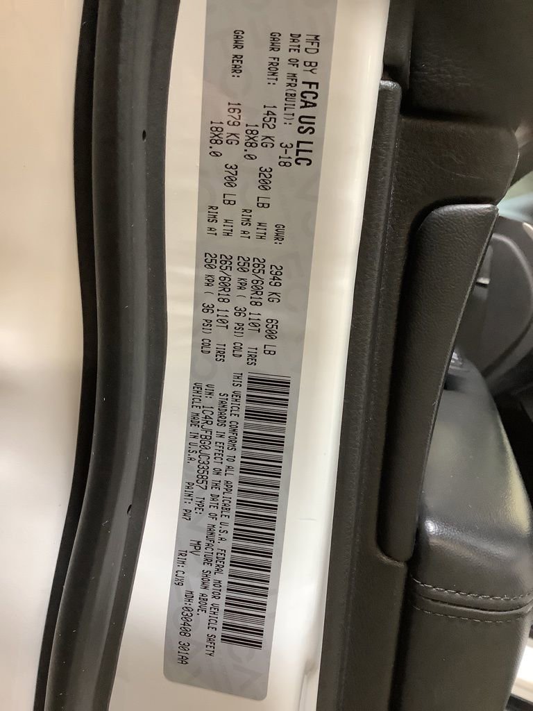 Certified 2018 Jeep Grand Cherokee Limited image 18