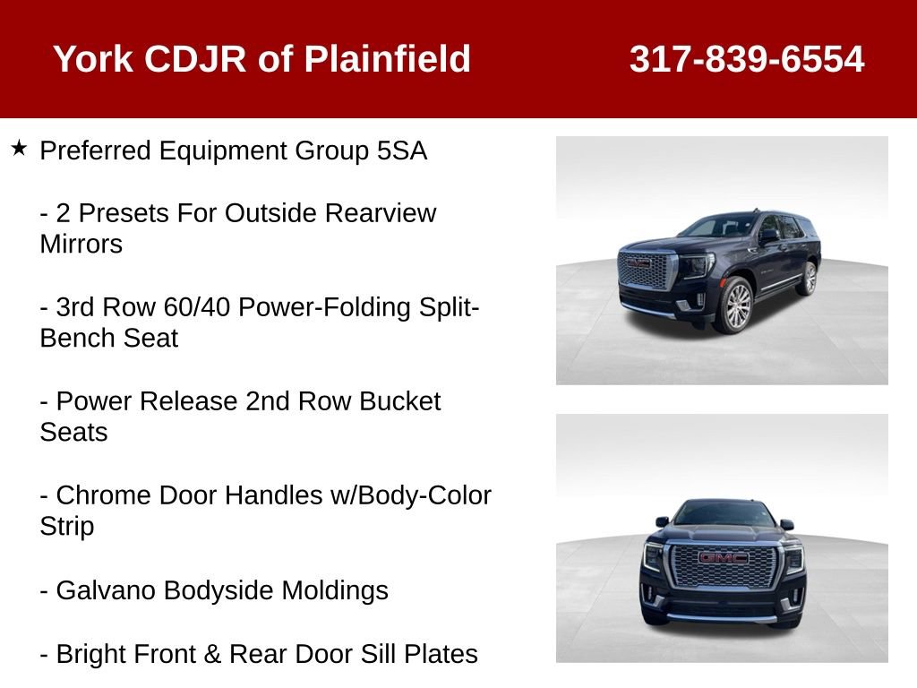 Used 2023 GMC Yukon Denali w/ Max Trailering Package image 6