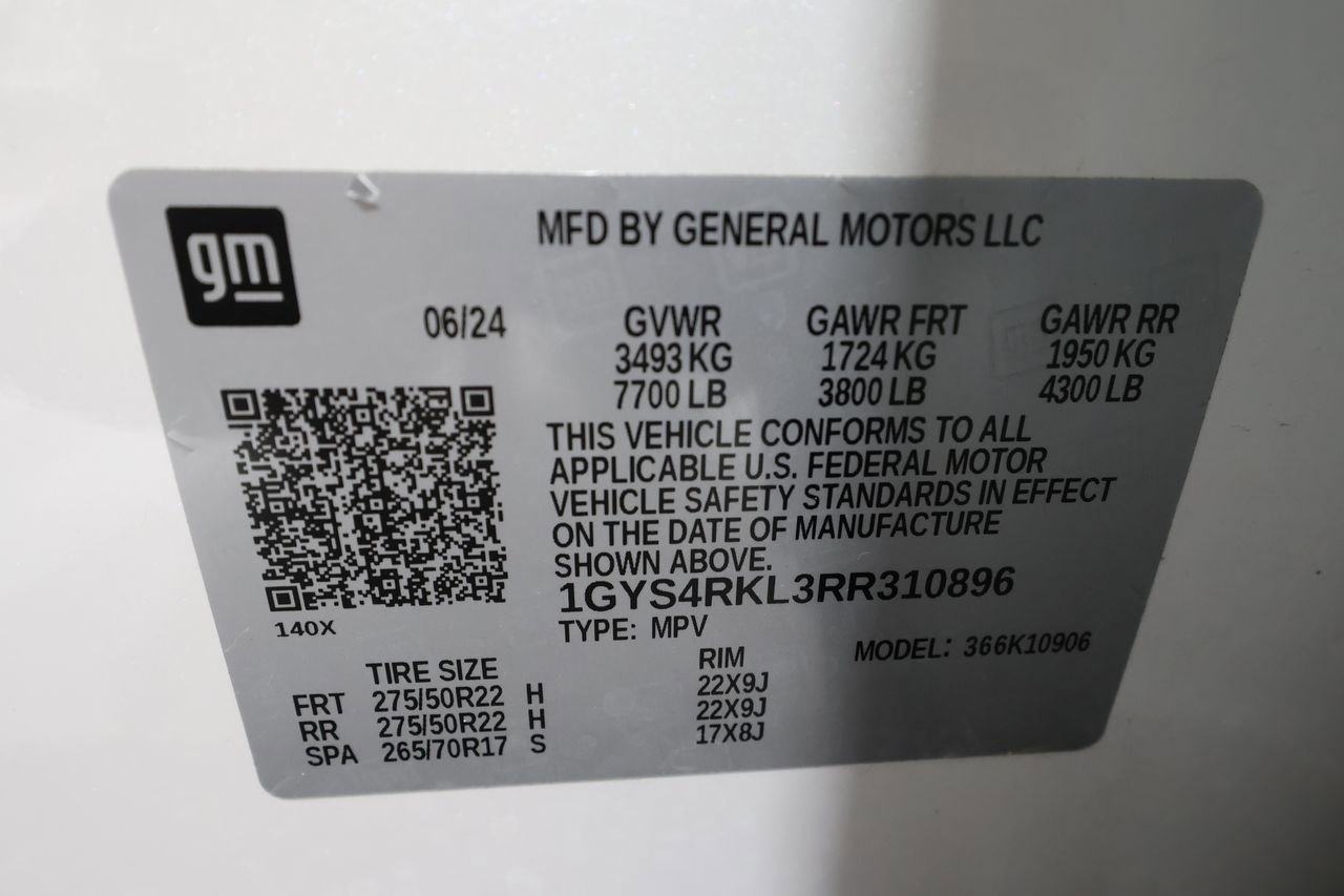 Certified 2024 Cadillac Escalade ESV Sport Platinum w/ LPO, ONYX Package AWD/4WD image 39