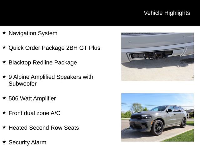 New 2026 Dodge Durango GT AWD/4WD image 3
