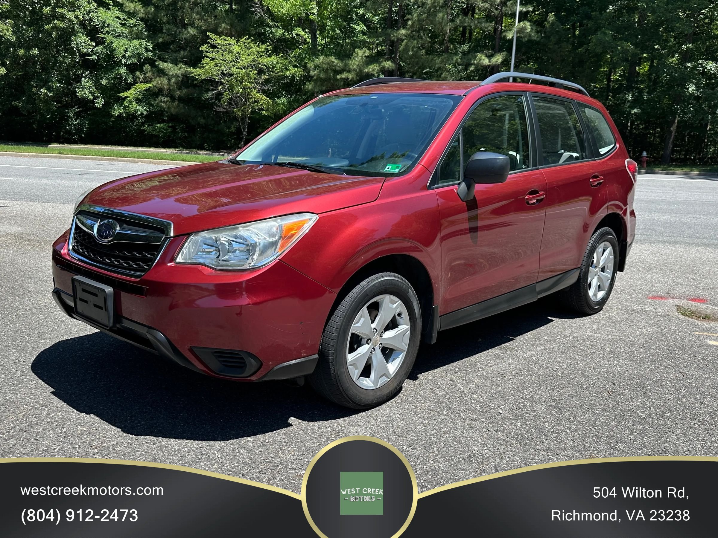 Used 2015 Subaru Forester 2.5i w/ Alloy Wheel Package