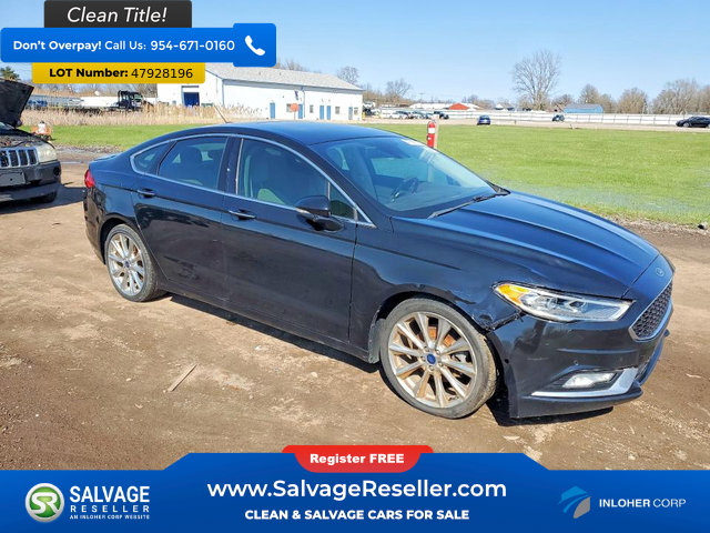 Used 2017 Ford Fusion Platinum AWD/4WD image 5