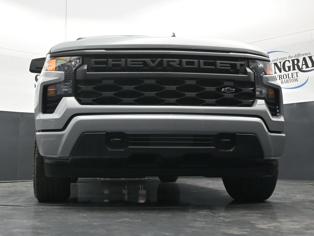 Certified 2024 Chevrolet Silverado 1500 Custom w/ Turbomax Blackout Package RWD image 30