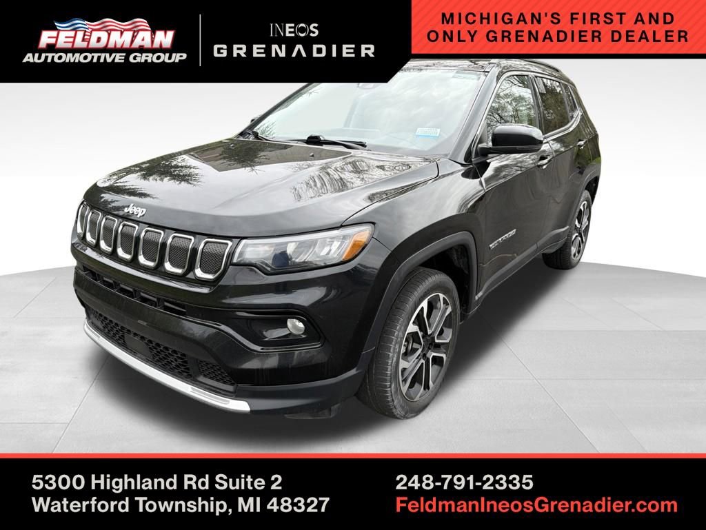 Used 2022 Jeep Compass Limited AWD/4WD image 1