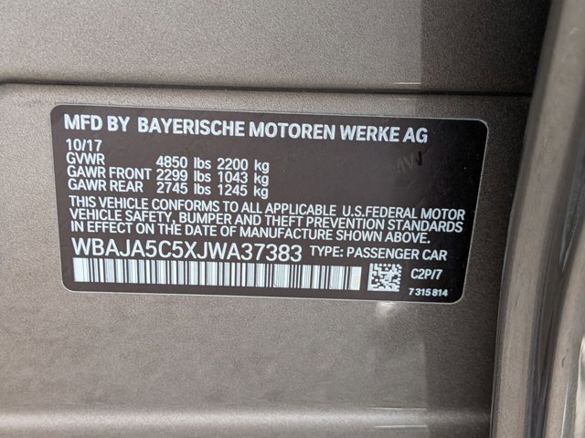 Used 2018 BMW 530i image 30