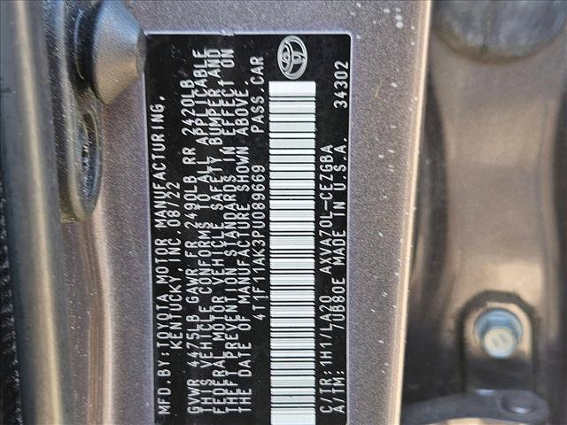 Used 2023 Toyota Camry XLE FWD image 23