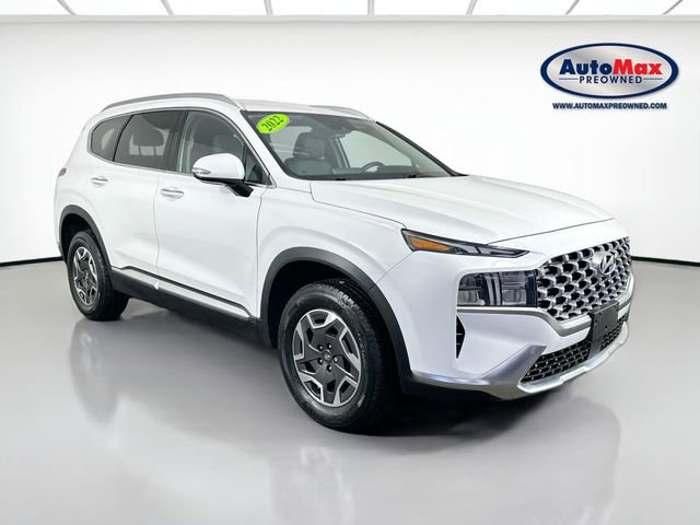 Used 2022 Hyundai Santa Fe Blue AWD/4WD image 1