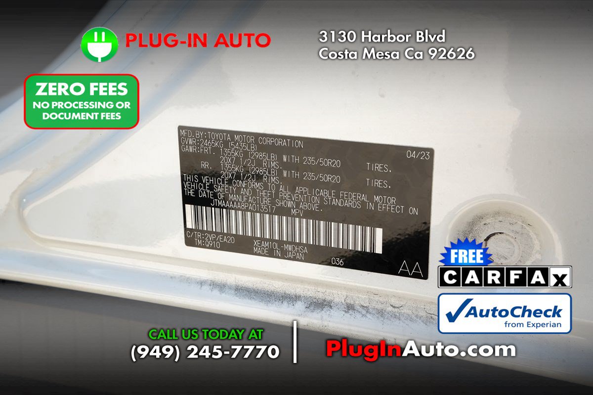 Used 2023 Toyota bZ4X FWD w/ Weather Package image 8