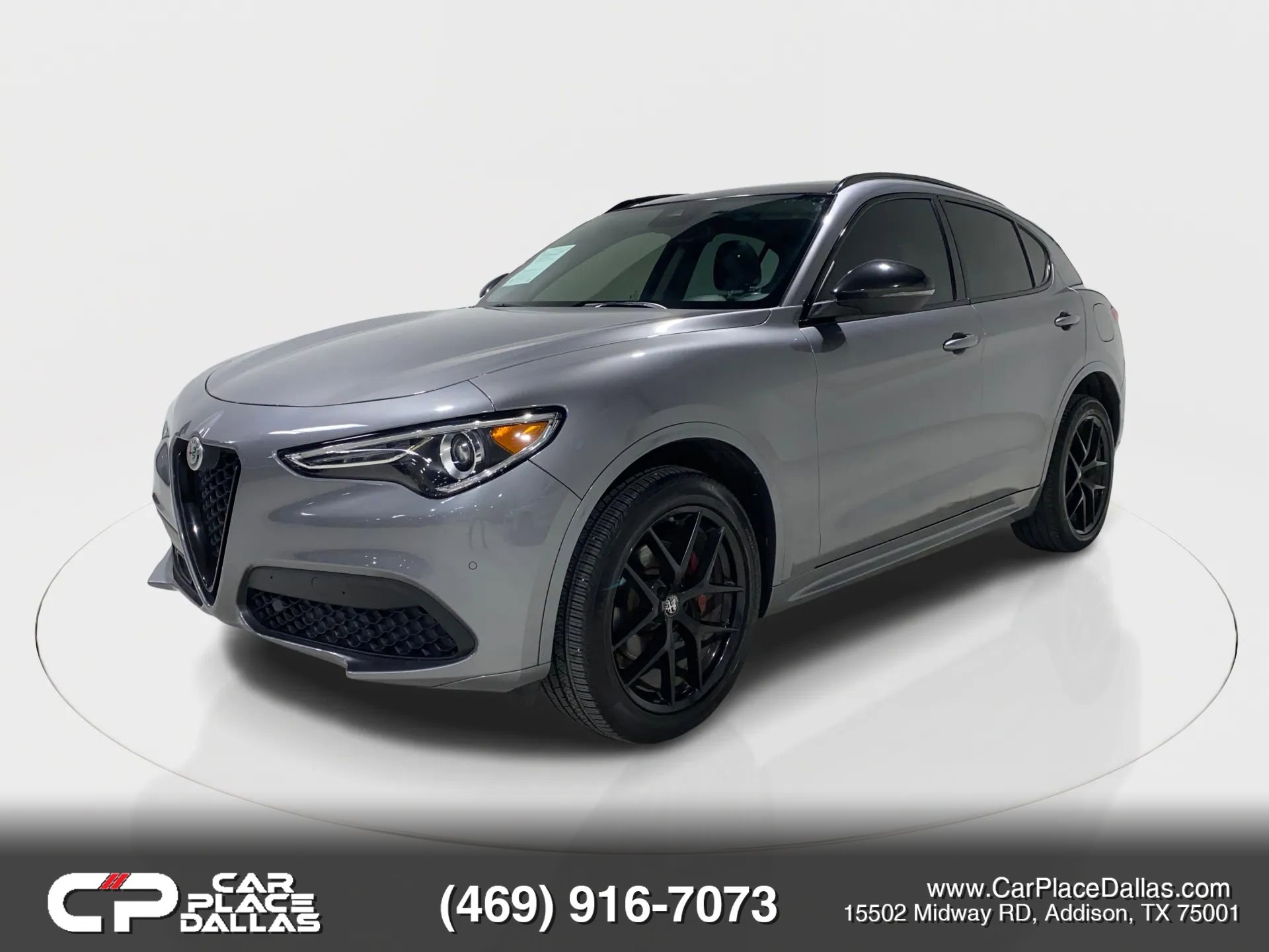 Used 2021 Alfa Romeo Stelvio Ti w/ Nero Edizione image 5