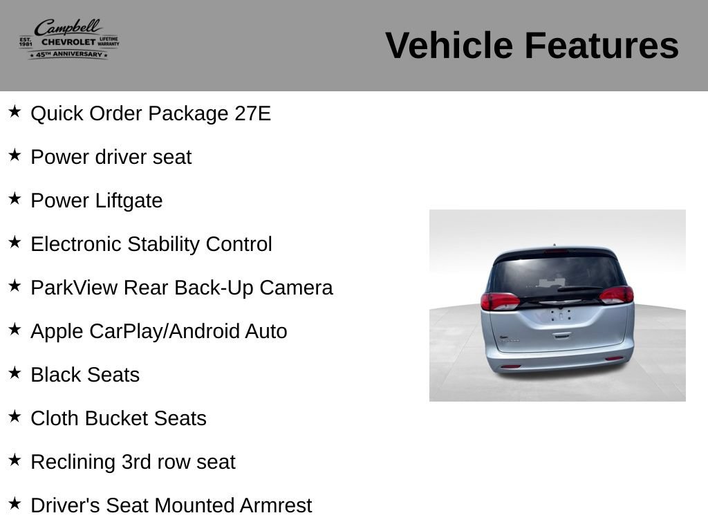 Used 2022 Chrysler Voyager LX FWD image 5