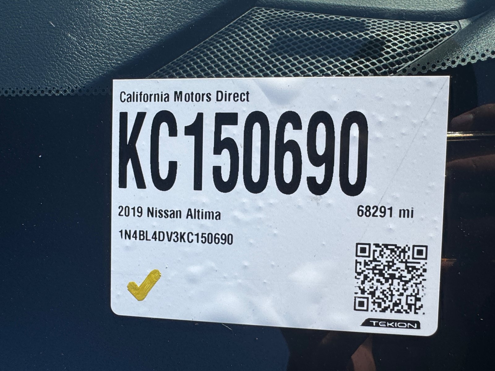 Used 2019 Nissan Altima 2.5 SV FWD image 16
