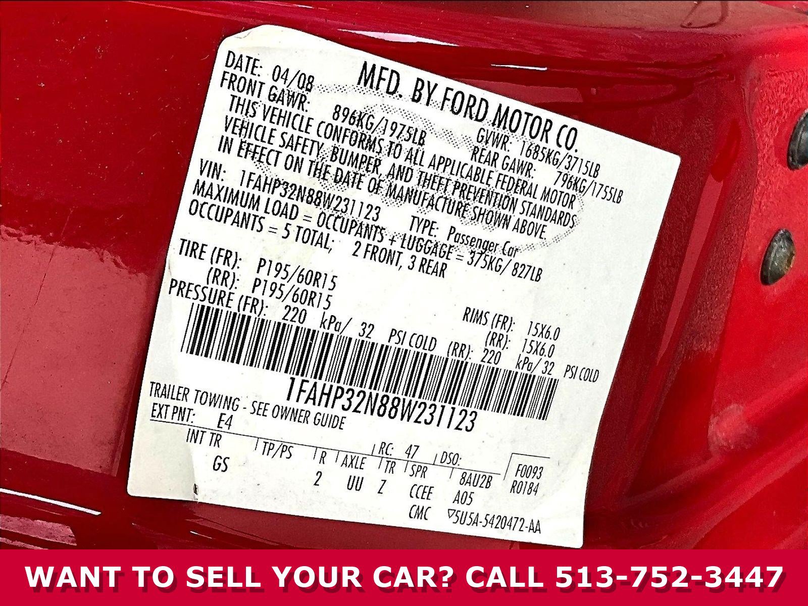 Used 2008 Ford Focus S FWD image 14