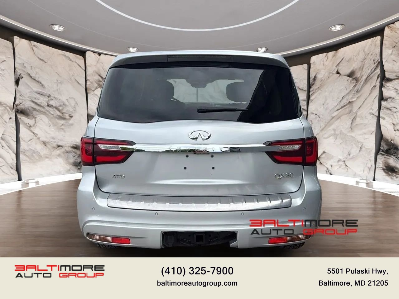 Used 2021 INFINITI QX80 Luxe AWD/4WD image 5