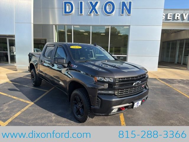 Used 2021 Chevrolet Silverado 1500 LT Trail Boss w/ Bed Protection Package AWD/4WD image 1