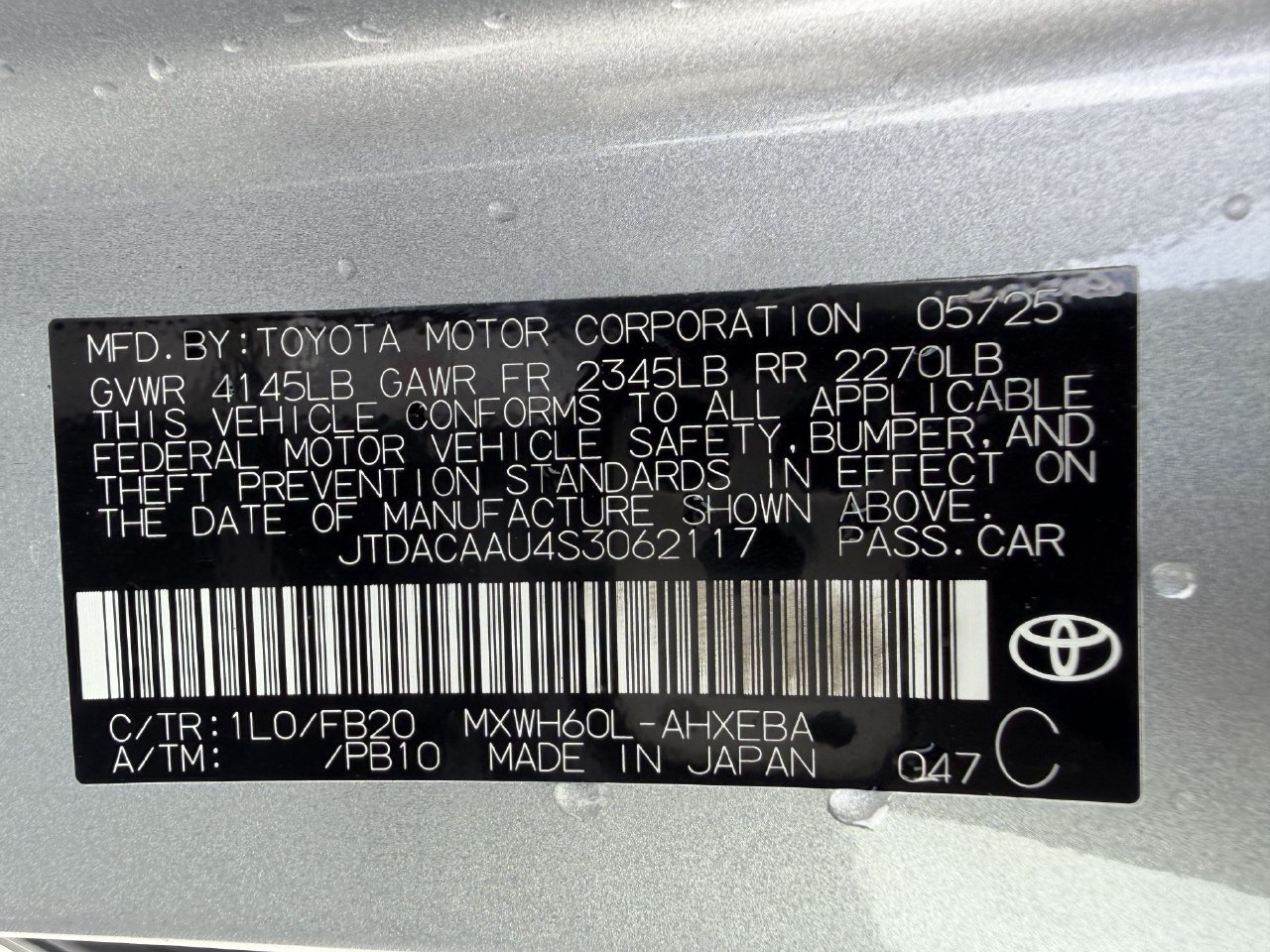 Used 2025 Toyota Prius LE FWD image 28