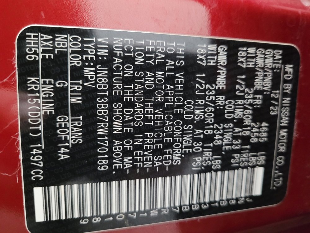 Used 2024 Nissan Rogue SV image 33