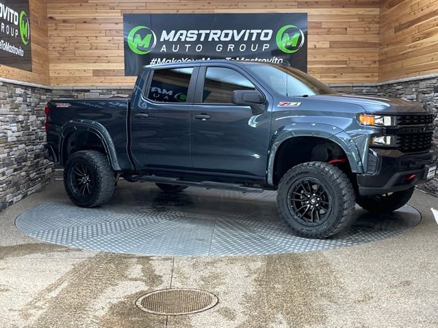 Used 2021 Chevrolet Silverado 1500 Custom Trail Boss w/ LPO, Dark Essentials Package AWD/4WD image 17