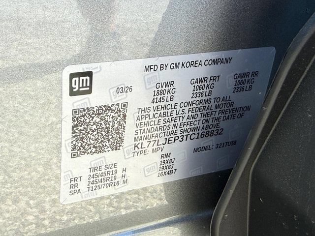 New 2026 Chevrolet Trax RS w/ Sunroof Package FWD image 20