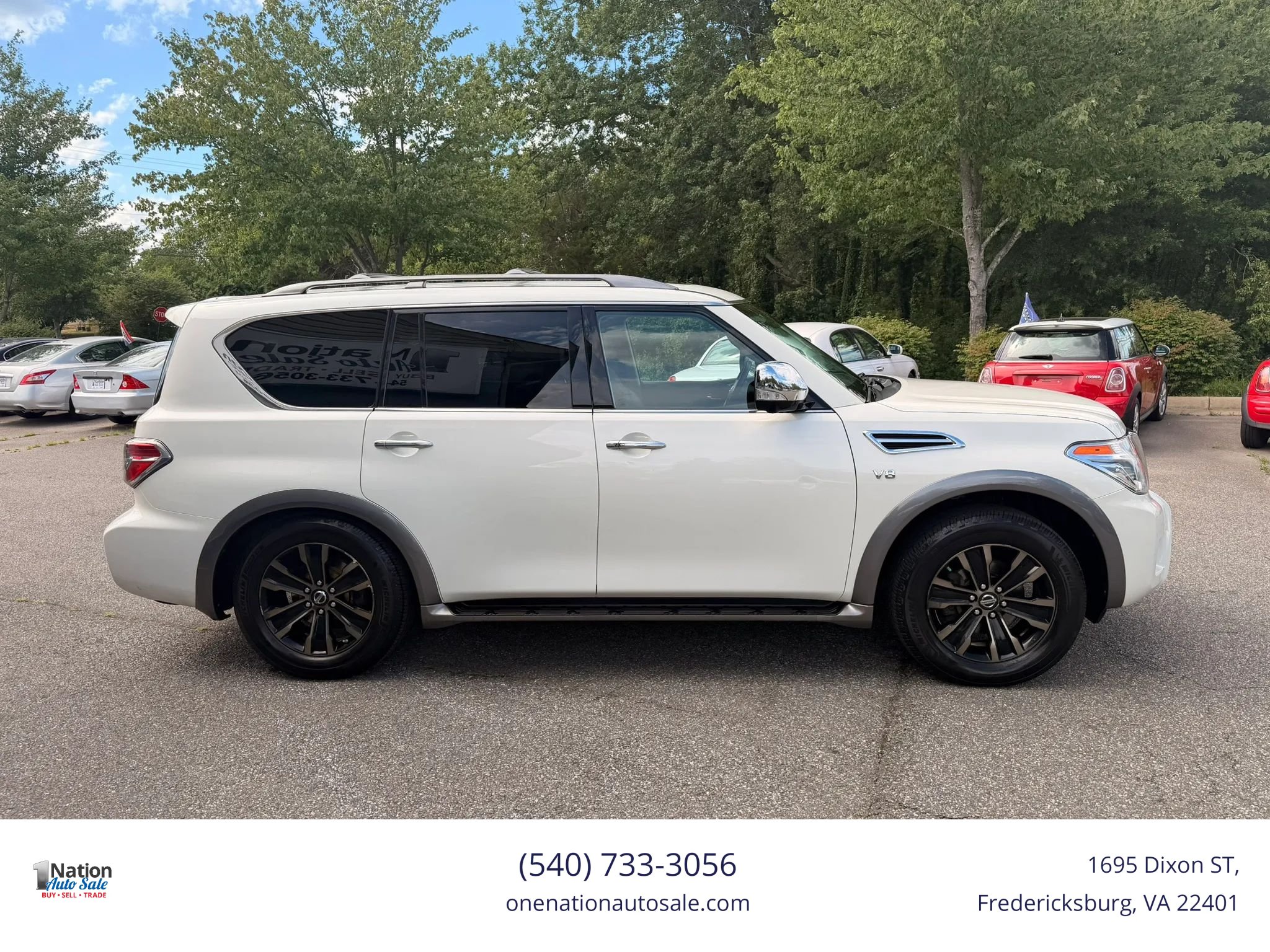 Used 2017 Nissan Armada Platinum w/ Captain Seat Package AWD/4WD image 7