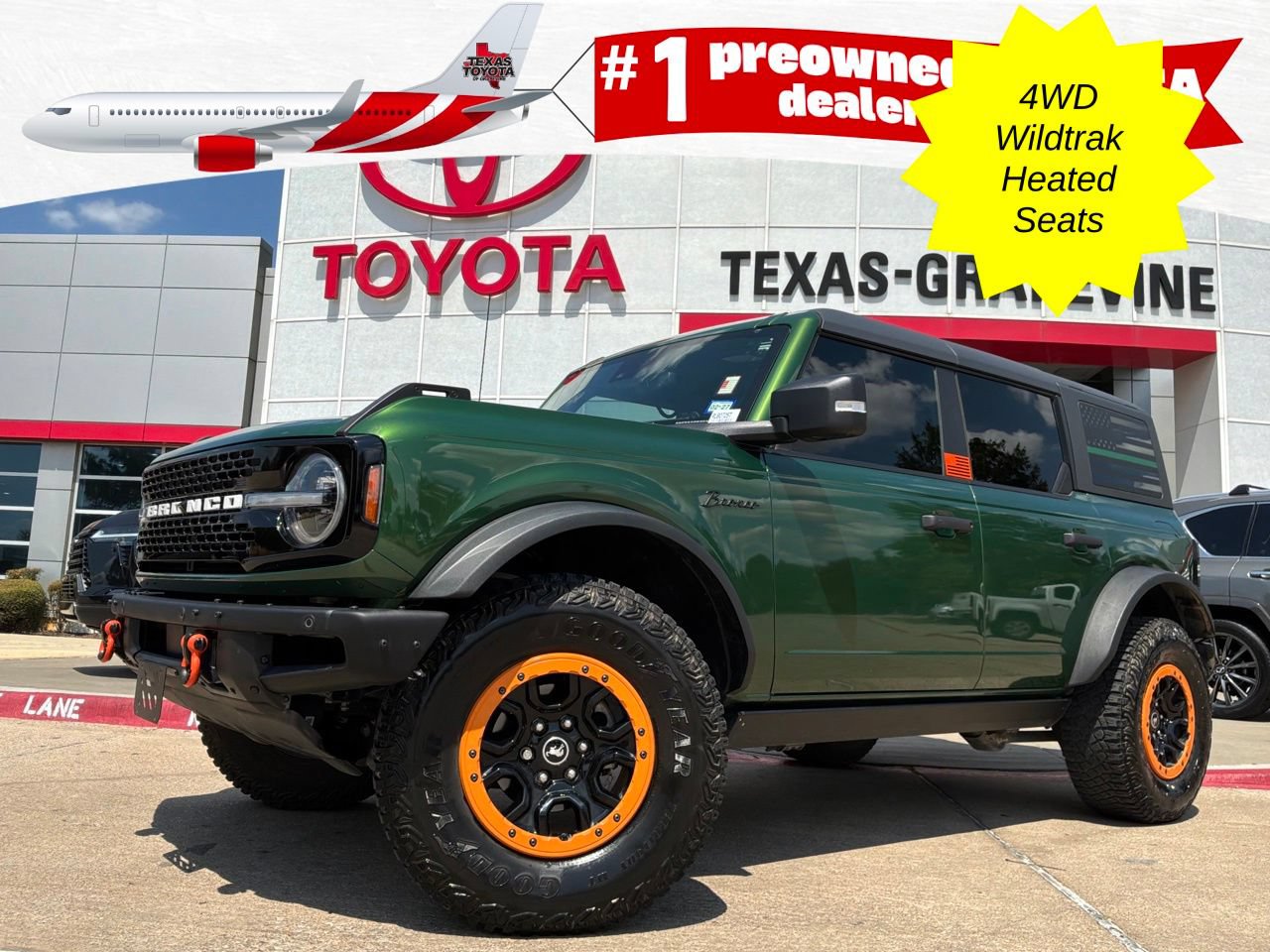 Used 2024 Ford Bronco Wildtrak AWD/4WD video 1