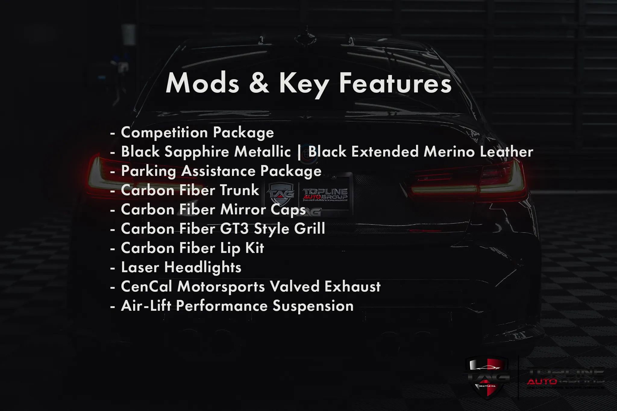Used 2022 BMW M3 Competition w/ Parking Assistance Package image 2