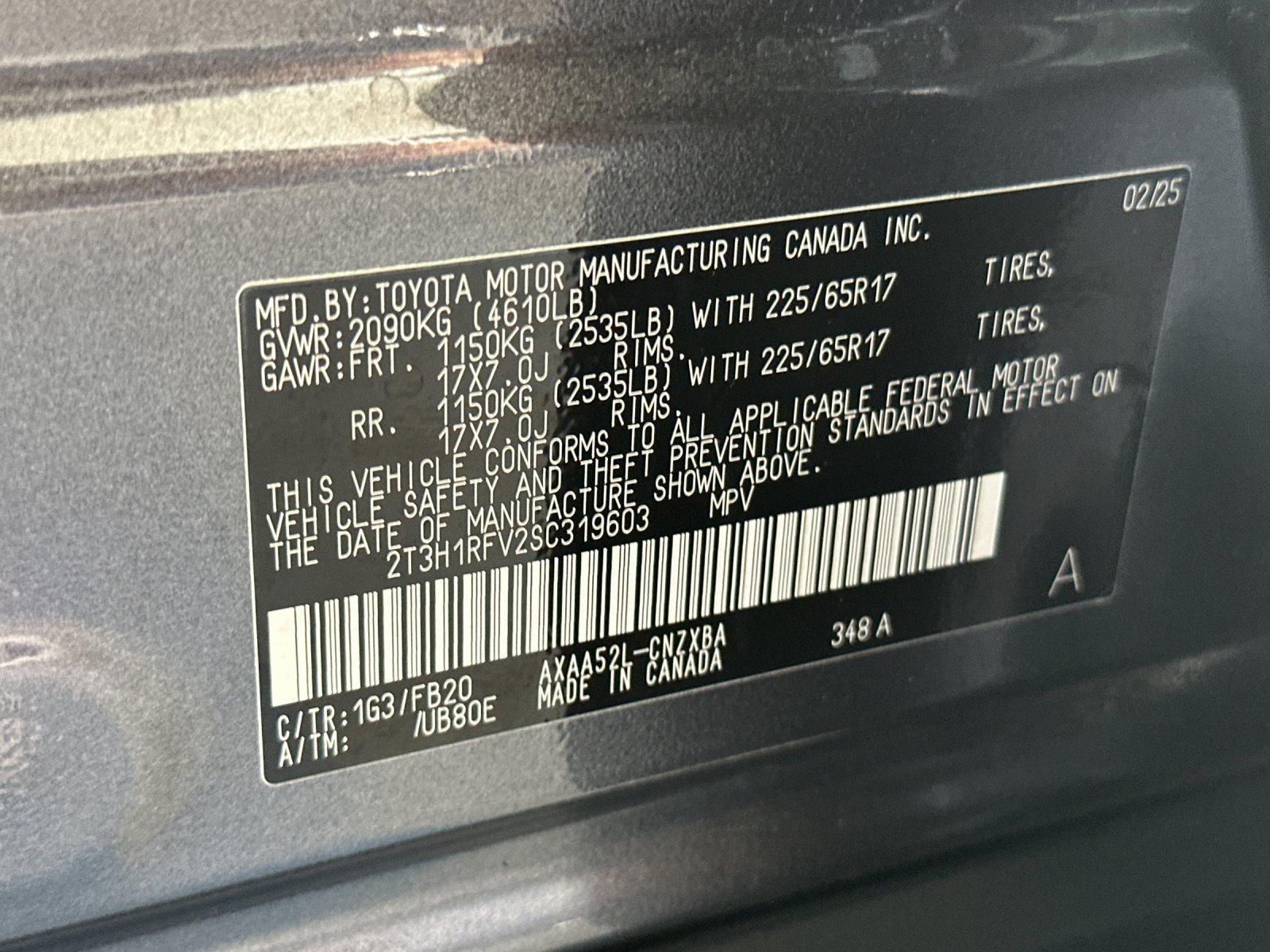 Used 2025 Toyota RAV4 LE FWD image 27