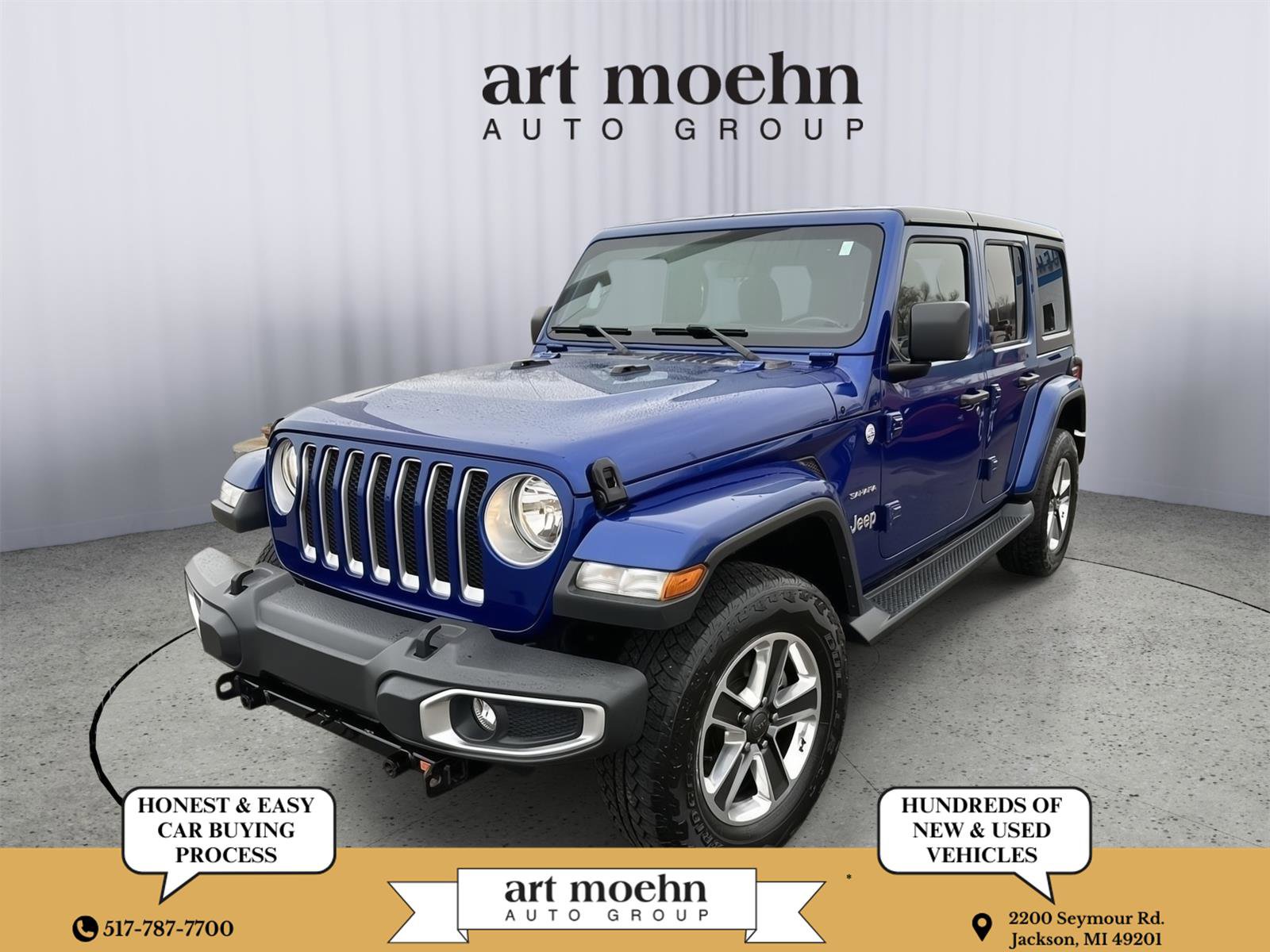 Used 2018 Jeep Wrangler Unlimited Sahara w/ Cold Weather Group video 1