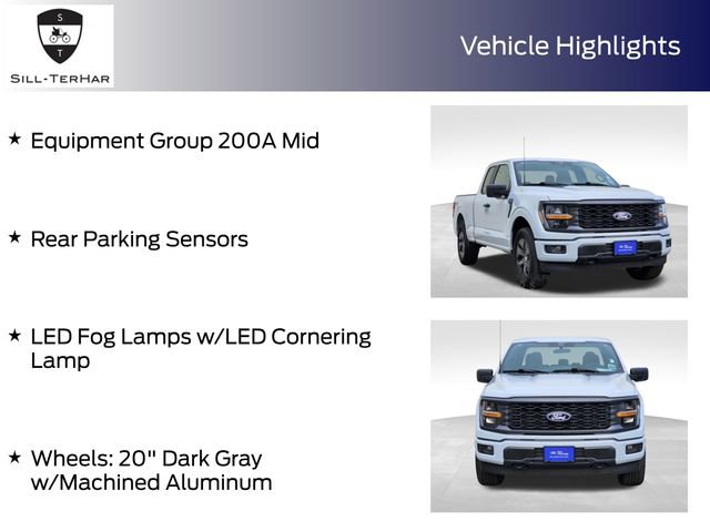 Certified 2025 Ford F150 STX w/ Equipment Group 200A AWD/4WD image 4
