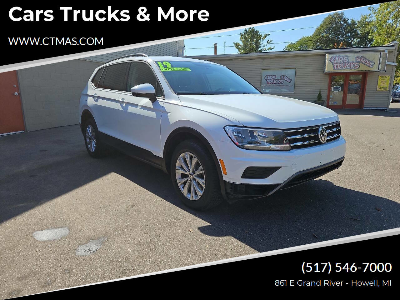 Used 2019 Volkswagen Tiguan S w/ Driver Assistance Package
