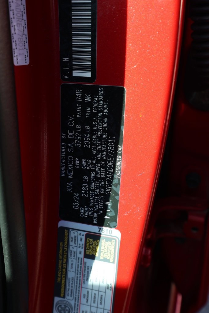 Used 2024 Kia Forte LXS image 32