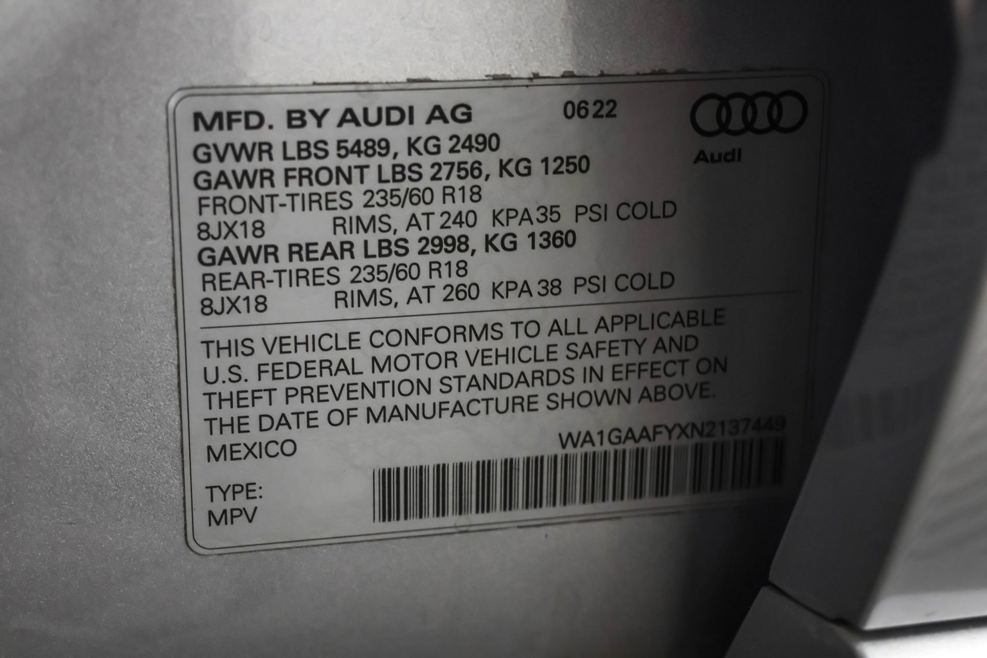 Used 2022 Audi Q5 2.0T Premium image 51