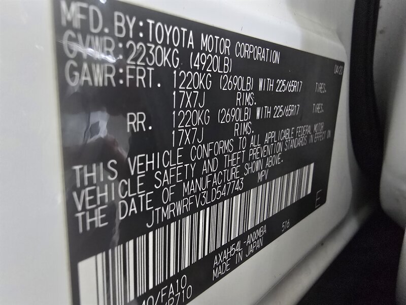 Used 2020 Toyota RAV4 XLE w/ Convenience Package AWD/4WD image 38