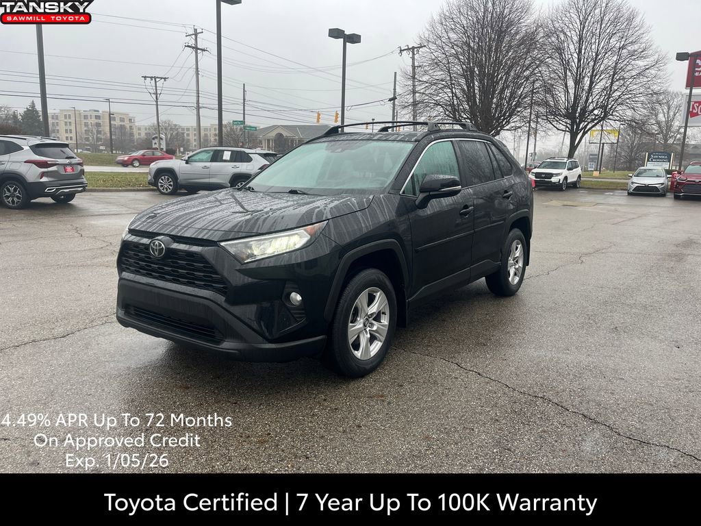 Certified 2020 Toyota RAV4 XLE