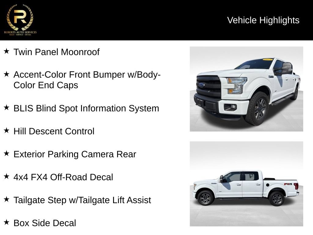 Used 2015 Ford F150 Lariat AWD/4WD image 18