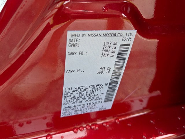 New 2026 Nissan Altima 2.5 SR FWD image 19