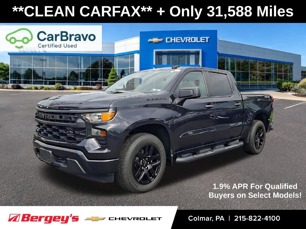 Certified 2023 Chevrolet Silverado 1500 Custom
