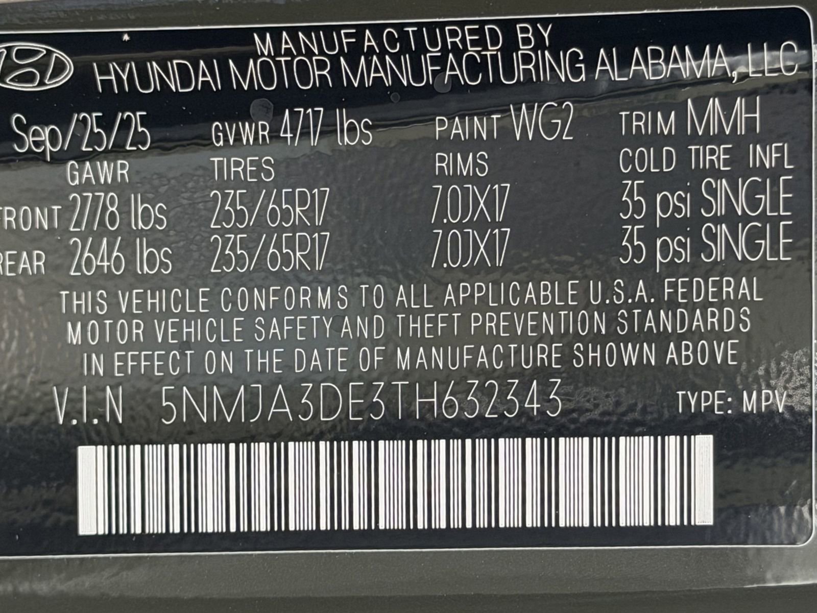 New 2026 Hyundai Tucson SE image 27