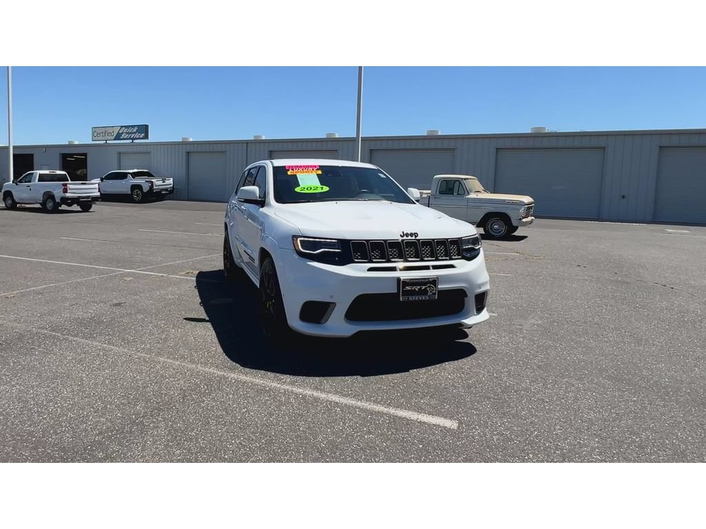 Used 2021 Jeep Grand Cherokee Trackhawk AWD/4WD image 3