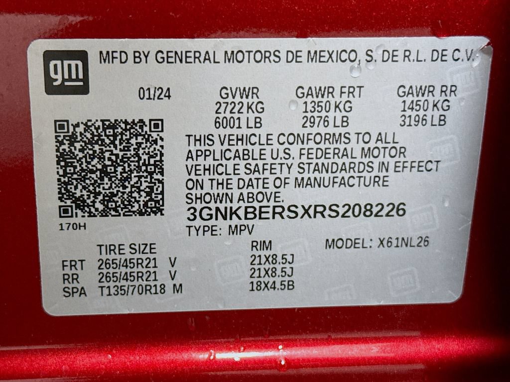 Used 2024 Chevrolet Blazer RS w/ Driver Confidence II Package FWD image 31