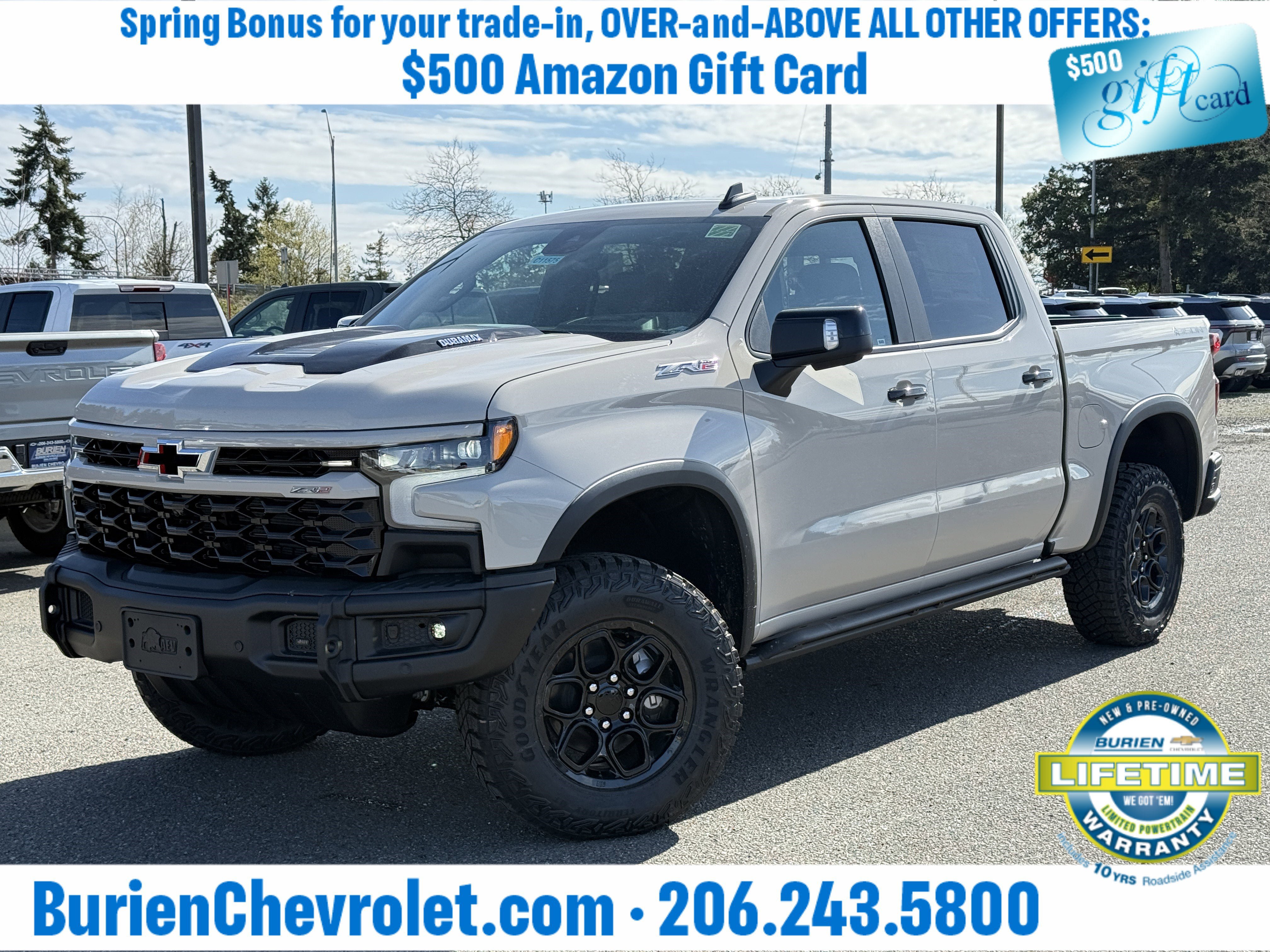 New 2026 Chevrolet Silverado 1500 ZR2 image 1