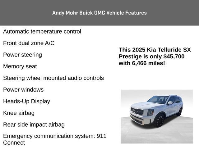 Used 2025 Kia Telluride SX Prestige AWD/4WD image 8