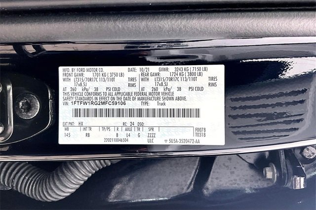 Used 2021 Ford F150 Raptor w/ Equipment Group 801A High image 35