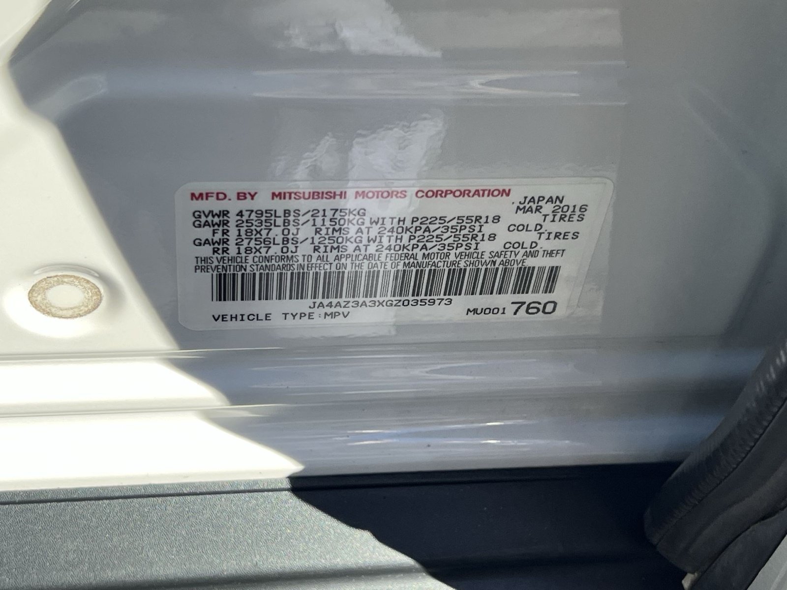 Used 2016 Mitsubishi Outlander SE AWD/4WD image 28