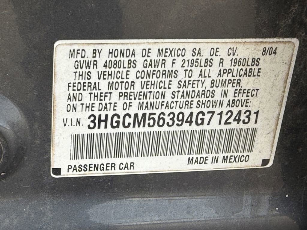 Used 2004 Honda Accord LX image 13