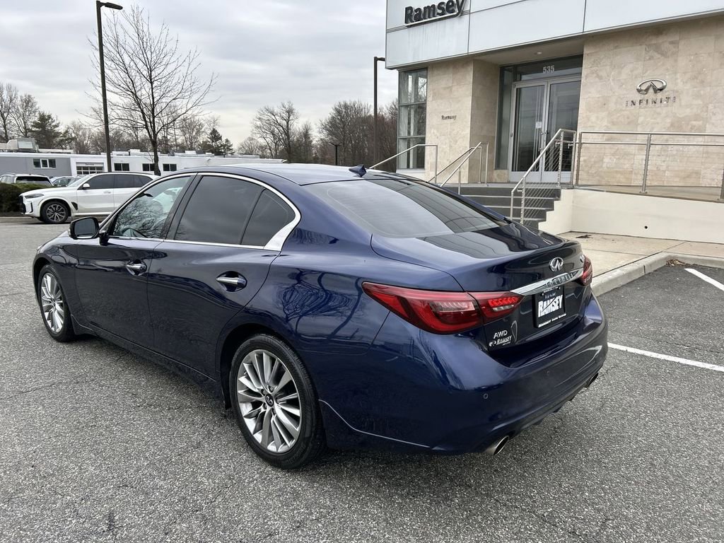 Certified 2022 INFINITI Q50 Luxe w/ Cargo Package image 6