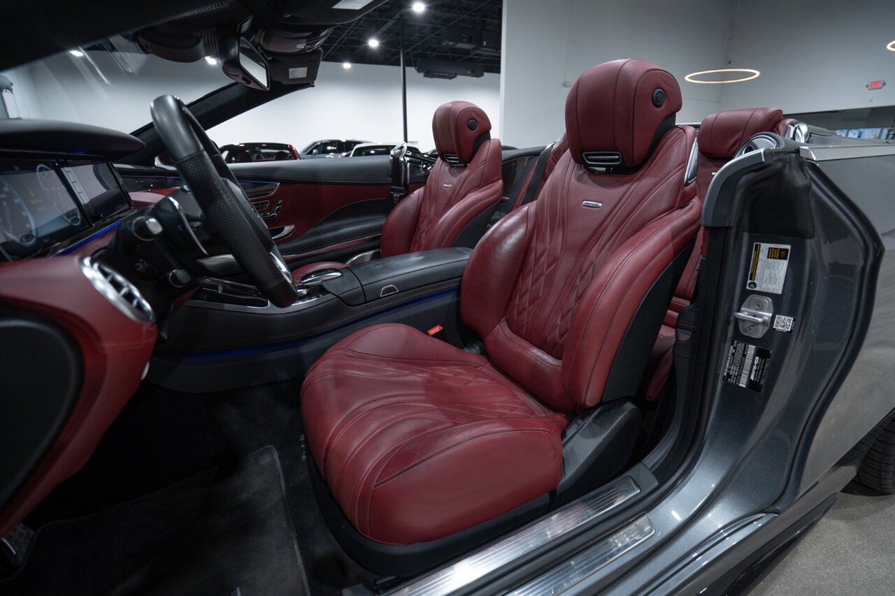 Used 2017 Mercedes-Benz S 63 AMG 4MATIC Cabriolet image 22