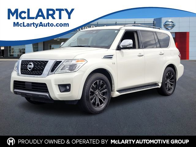 Certified 2020 Nissan Armada Platinum w/ Captain's Chairs Package